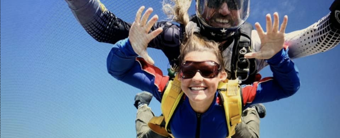 Kids Under 18 Going Skydiving in western Colorado