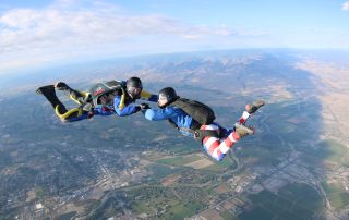 earning your skydive b-license